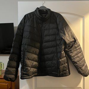 Lands End black puffer coat